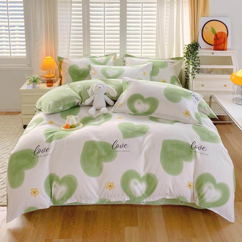新款秋冬植物羊绒磨毛加厚田园四件套1.8m床单被套卡通三件套1.5m,床上用品,床品套件/四件套/多件套,淘宝优惠券,粉丝福利购,淘宝优惠卷