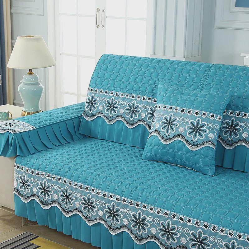 坐垫防滑沙发垫四季通用折叠沙发床套罩直排单人三人沙发盖布简约