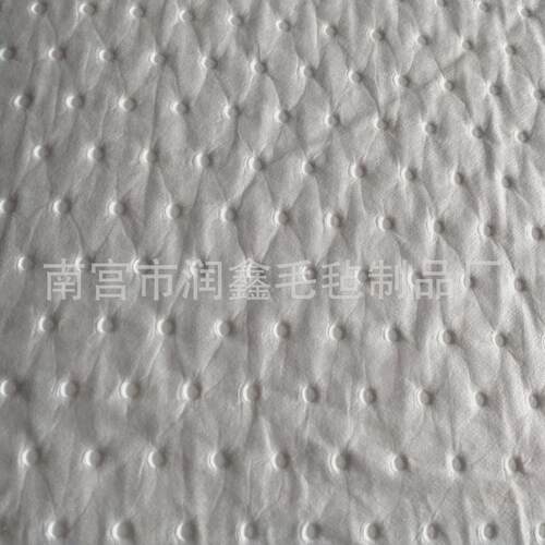工业吸油棉丙纶复合压点吸油棉片吸油毡船舶海事溢油漏油吸油垫