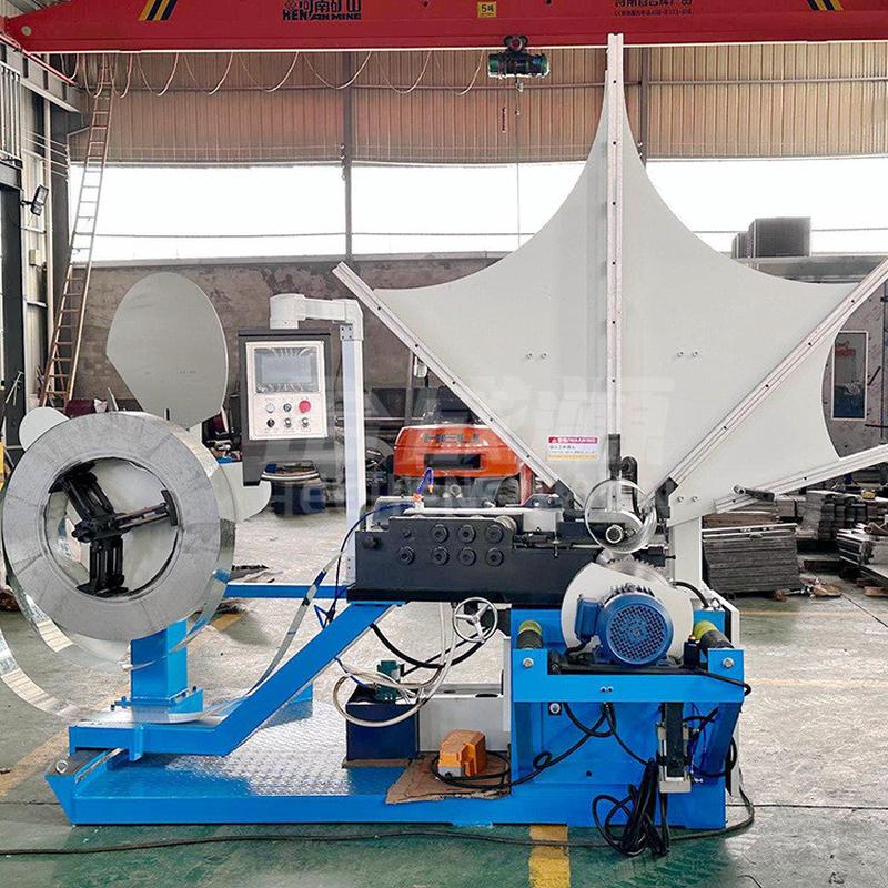 【源头工厂】全自动螺旋模管风管机螺旋风管机不锈钢螺旋风管设备