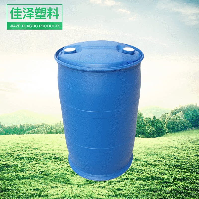 厂家货源200l塑料桶(10.5公斤)全新油桶出口危包化工桶200l柴料