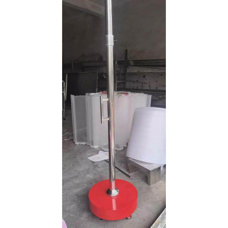 幼儿园旗杆6米不锈钢移动旗杆8活动升旗台底座伸缩分节学校9米12