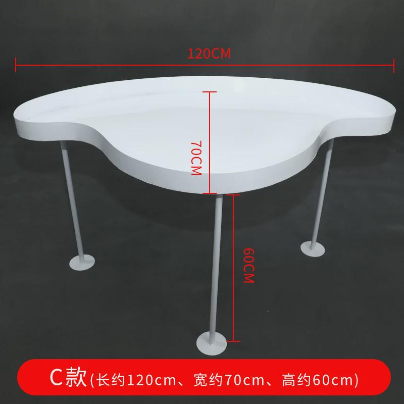 婚礼道具道具新款云朵甜品台铁艺商场橱窗路引装饰场地布置甜品台