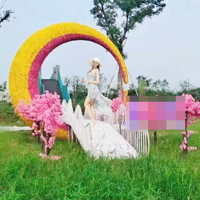 园林仿真装饰品草地仿真草皮动物户外花园庭院绿雕景区绿雕