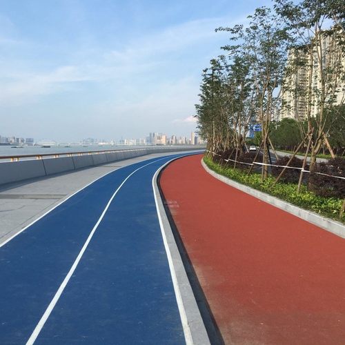 广东高性能青冷沥彩色补料公园绿道修补市政工程摊铺庭院美化