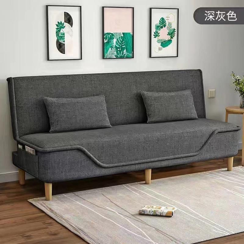 小户型折叠两用多功能简易双人三人沙发床客厅出租屋懒人折叠沙发