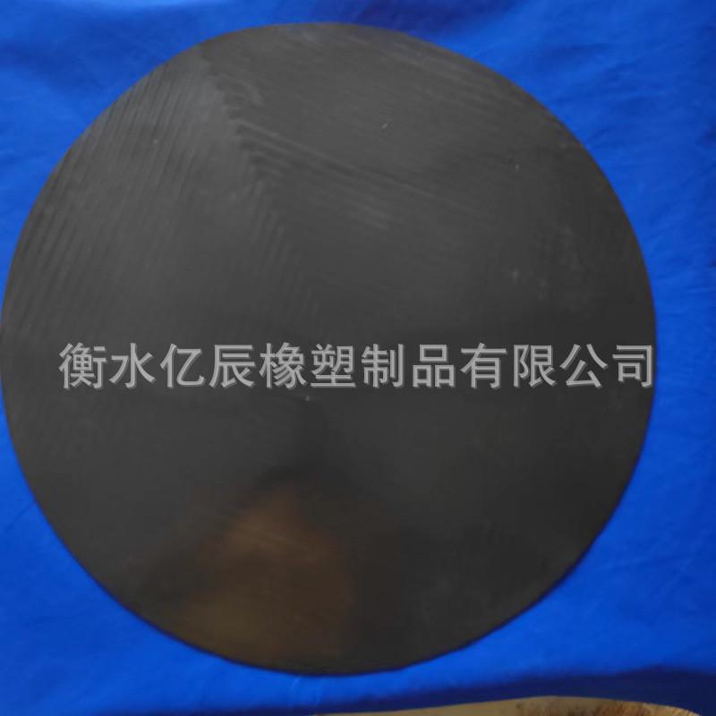 矿用橡胶垫氟氟实心平垫黑色胶胶实心无孔减震圆垫氟橡胶垫片