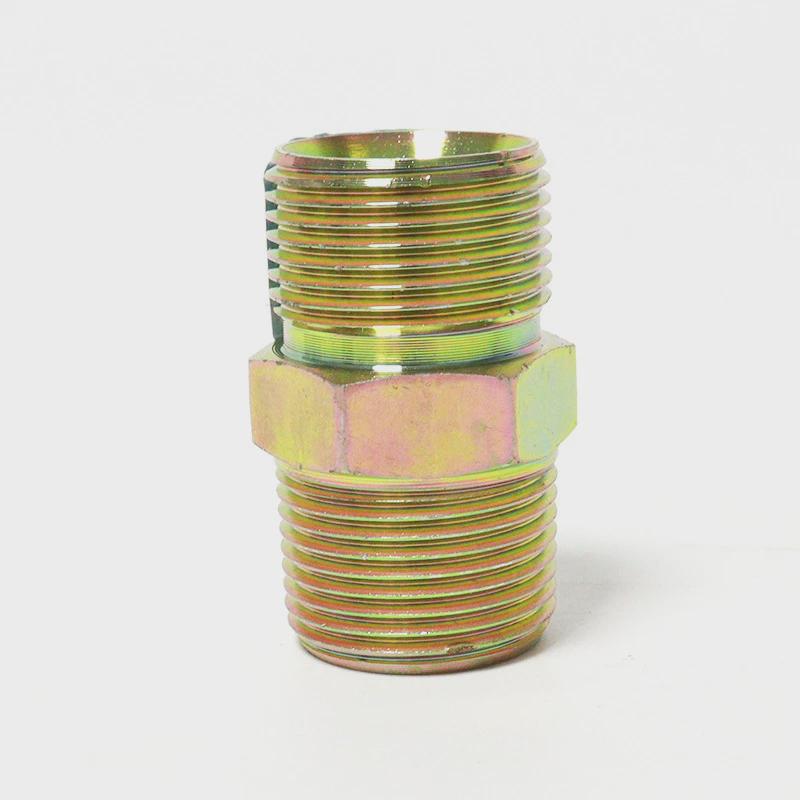 液压接头双外丝外牙直通2分C3分C4分C6分C对丝液压管件高压油管过