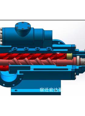 HSNH280-54三螺杆泵轧钢润滑黄山工业螺杆泵价格