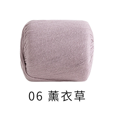 苏苏姐家莫钩针荷风亚麻蕾丝线手工diy编织兰迪棒针材料包毛线团