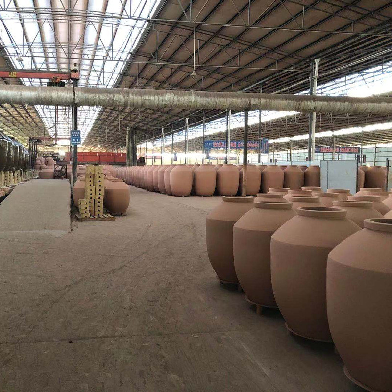 加厚生产厂家陶瓷大酒坛瓦罐土陶酒缸四川2000斤储发酵缸粗陶