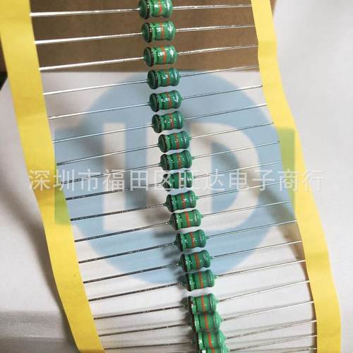 1W0510-15MH色环电感AL0510-153K棕绿橙银1000个直插绕线电感