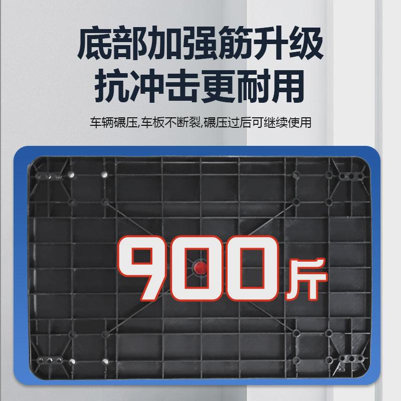 厂区超市运输平板车轻便折叠手推车重型加厚快递物流小车