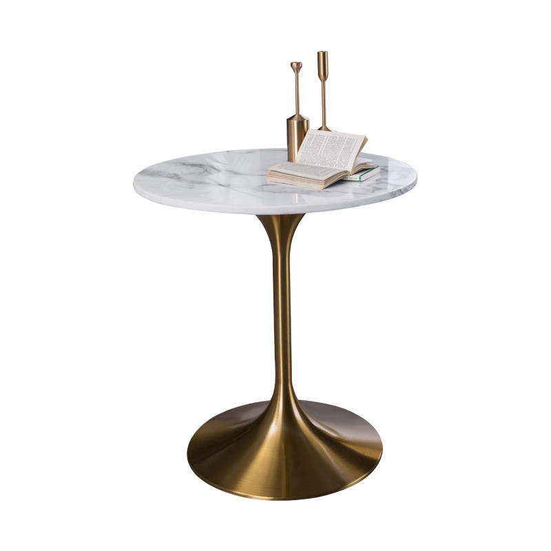 轻奢大理石现代简约洽谈桌售楼处商用桌椅组合酒吧休闲阳台小圆桌