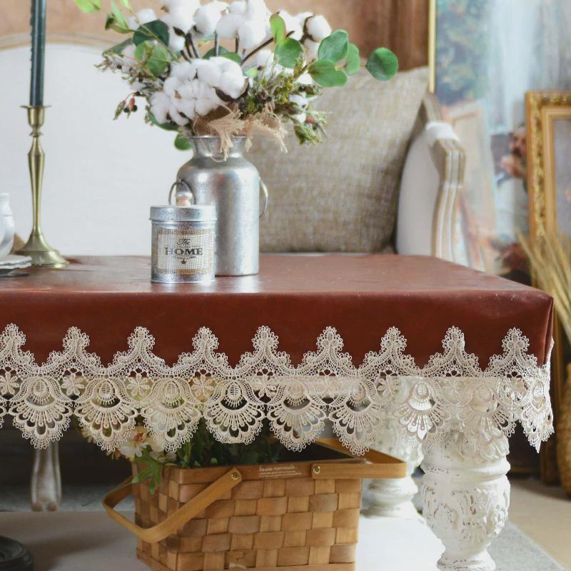 油蜡皮桌布防水防油免洗茶几桌布防滑桌垫防烫餐桌台布欧式餐桌罩