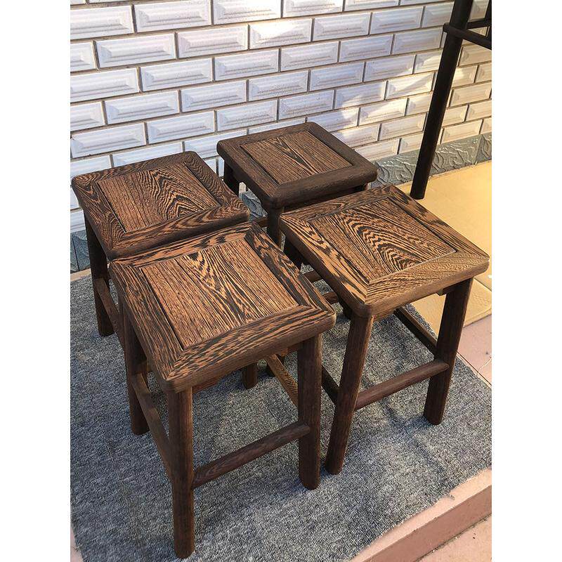 #鸡翅木小凳子实木方凳儿童坐凳矮凳洗脚餐桌凳换鞋凳休闲红木板