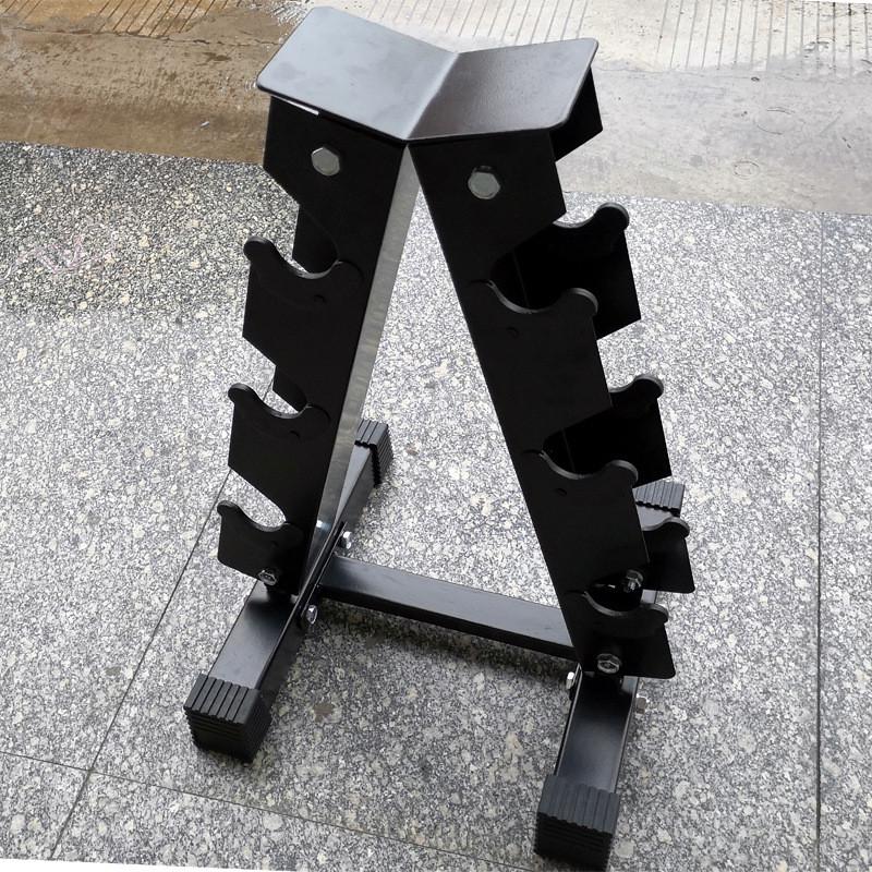 三角形3对哑铃哑铃架子a塔形哑铃支架装收纳架三付装健身器材批发