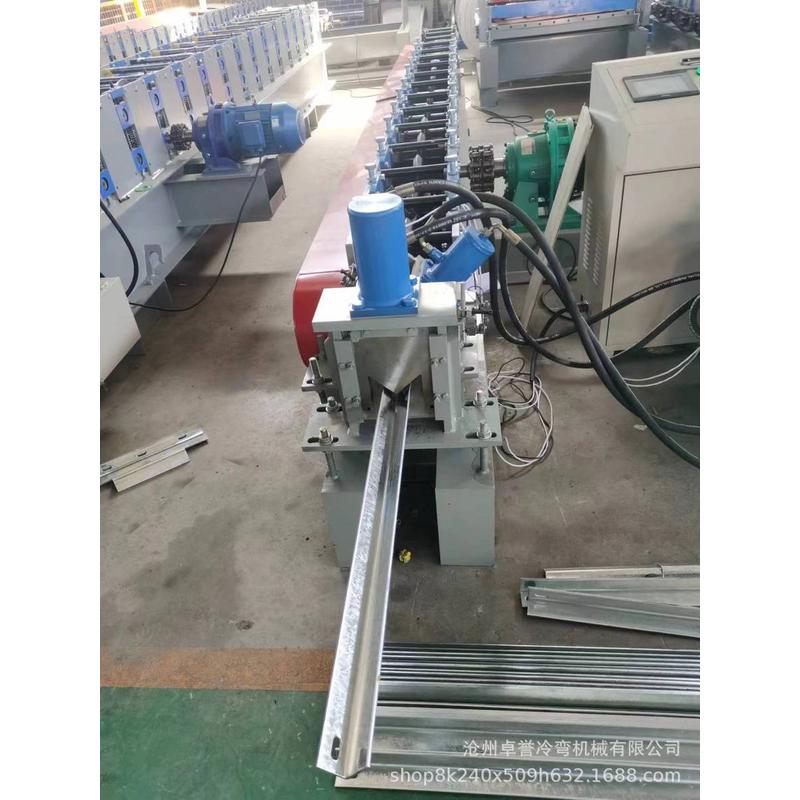 角钢机角钢成型机50角铁设备五个厚角钢设备冷弯设备厂家冷弯