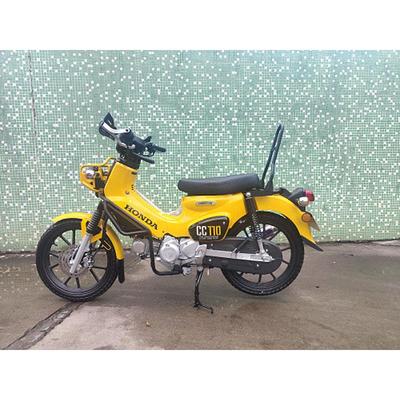 适用本田CC110坐垫座包 幼兽CROSS110双人座垫后靠背后弯弓后尖弓