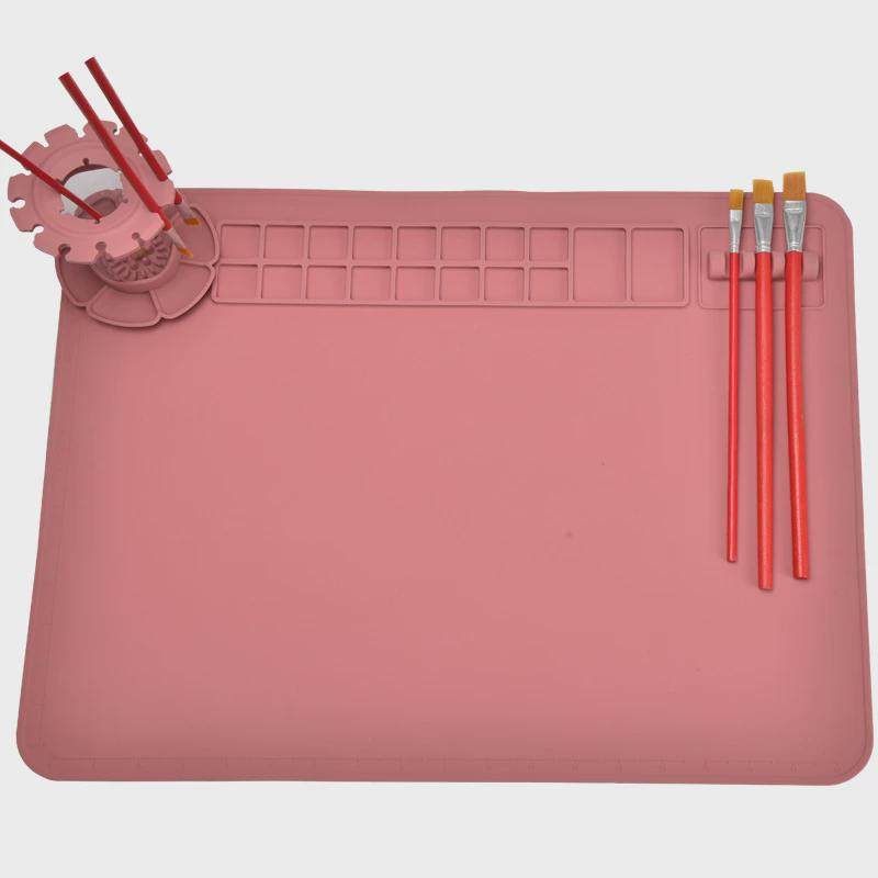 板带现货硅胶绘画垫油画垫水彩丙烯画画工厂可拆卸笔筒儿童,文具电教/文化用品/商务用品,画板/画架/速写板,淘宝优惠券,粉丝福利购,淘宝优惠卷