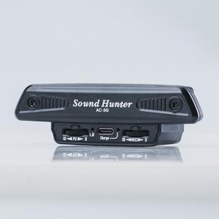 3g拾音器带开孔音孔免打板g0加振专用民谣木吉他音孔拾音器