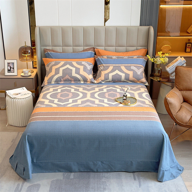 棉磨毛床单单件100棉冬季加厚双人床单人宿舍被单人学生1.8m