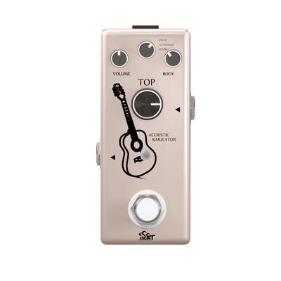 isetpd-10效果器模拟直通木吉他