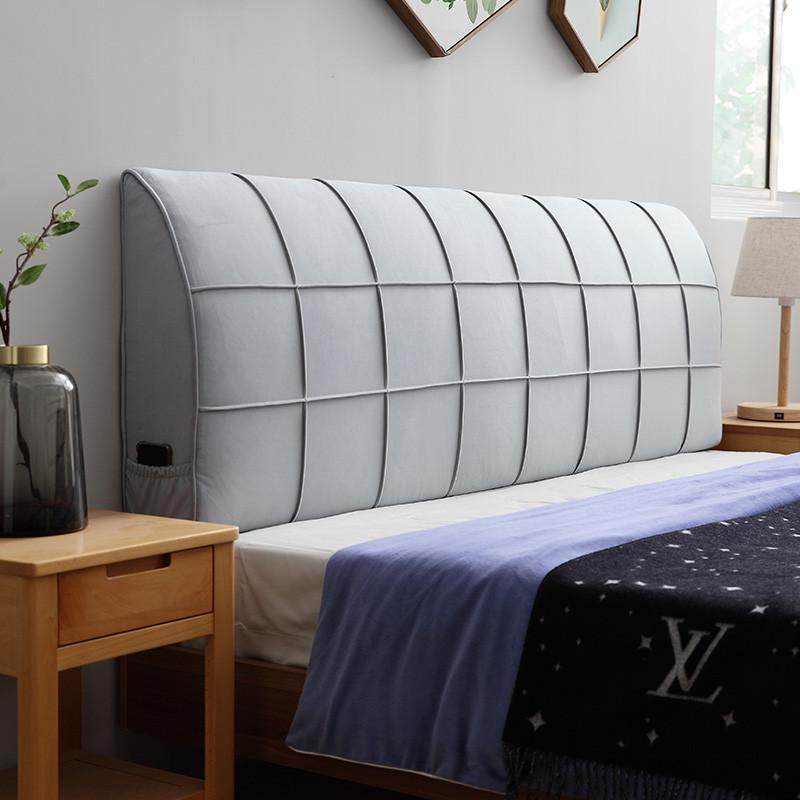 fc欧式榻榻米无床头防罩大靠背软包ins风直接靠墙自粘靠垫套撞头,居家布艺,靠垫/抱枕,淘宝优惠券,粉丝福利购,淘宝优惠卷