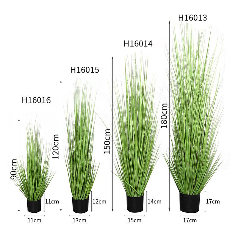 北欧落地洋葱摆件客厅装饰假花网红芦苇塑料植物盆栽草盆景