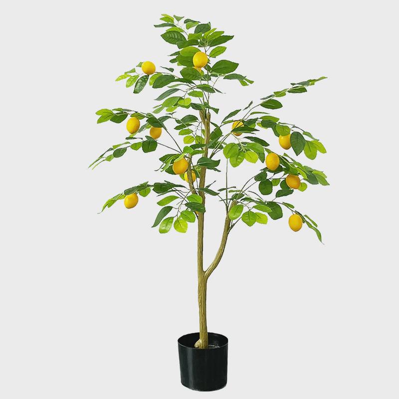 柠檬树仿真绿植摆件假植物盆栽仿真树室内厂家直销装饰品客厅落地