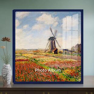 混装相册本大容量6寸7寸4插页式油画纪念影集家庭成长记录册相簿5