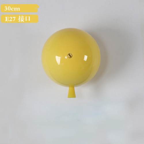现代简约彩色气球灯阳台过道卧室床头灯儿童房温馨led墙壁灯