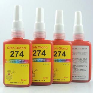 274密封胶水用于螺丝胶水274厌氧胶紫色m20以下螺丝锁固与密封