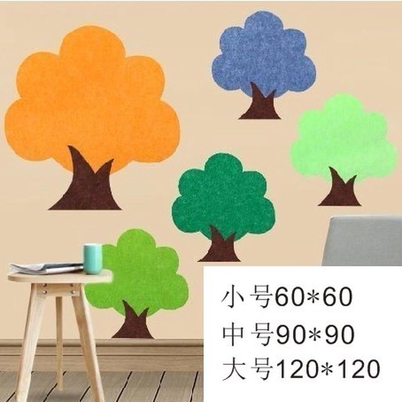 1n毛毡板墙贴幼儿园作品展示环创软木板文化墙公告栏学校照片墙布