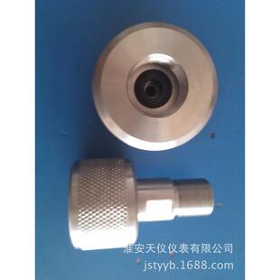 快速活接头不锈钢304拧手材质快接头压力校验台m20x1.5活转接头