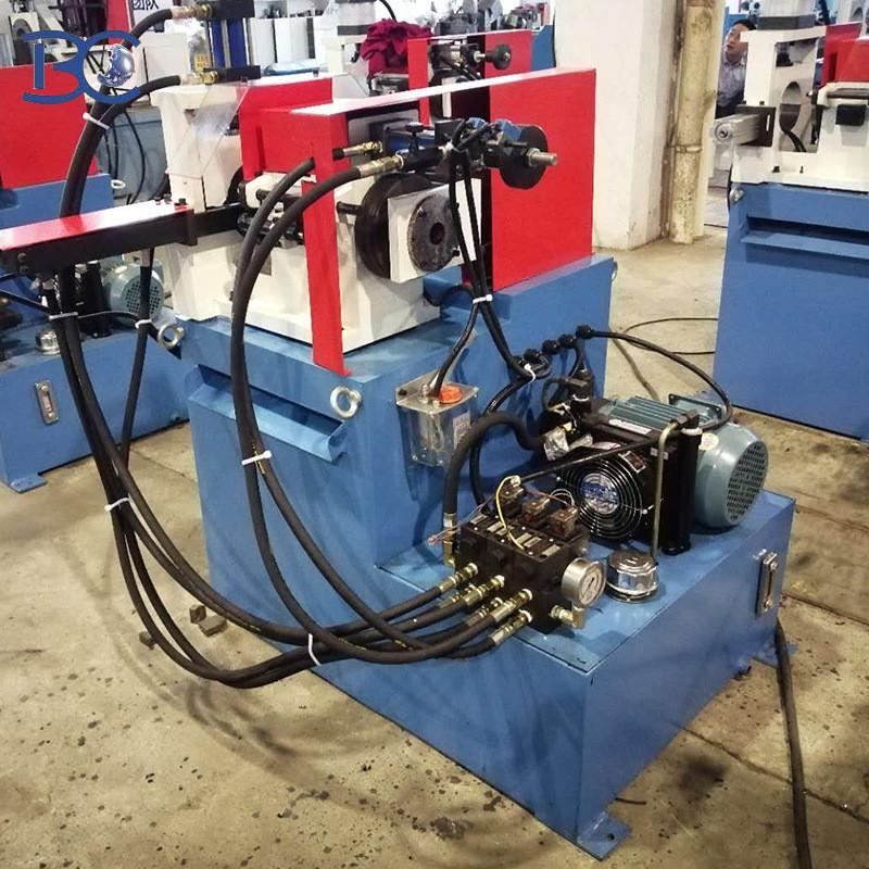 120单头液压倒角机外角内角平面圆弧类类棒管去毛刺智能数控自动