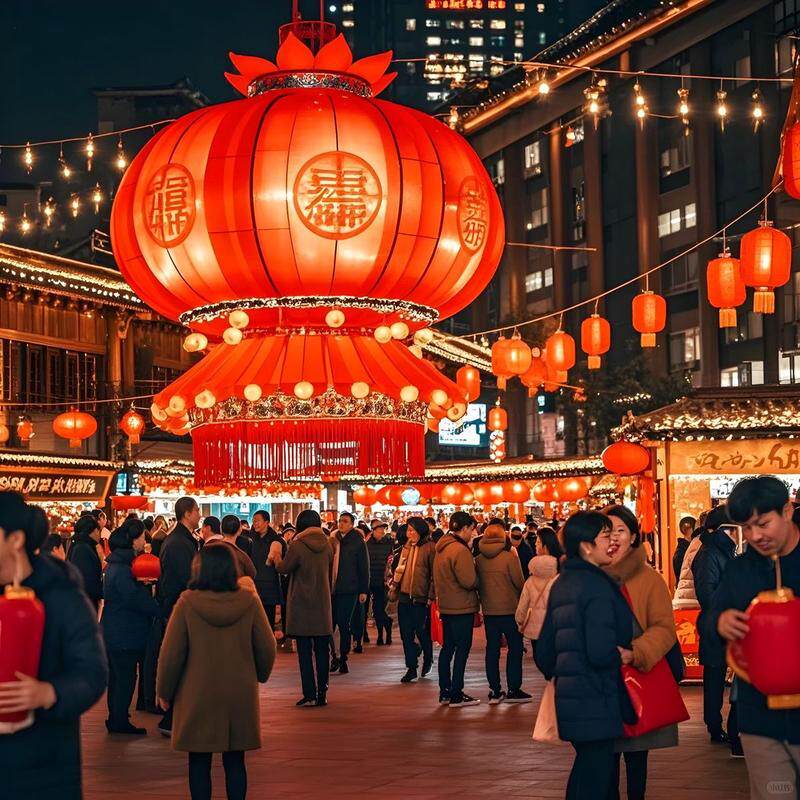 2025大型元宵节灯笼景区不夜城灯光造型春节灯会庙会彩灯自贡花灯