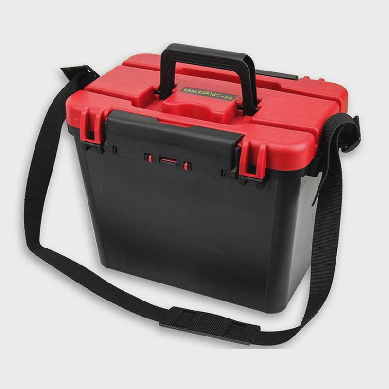 多功能路亚钓箱大容量钓鱼箱手提斜挎双层钓鱼工具箱配件收纳箱
