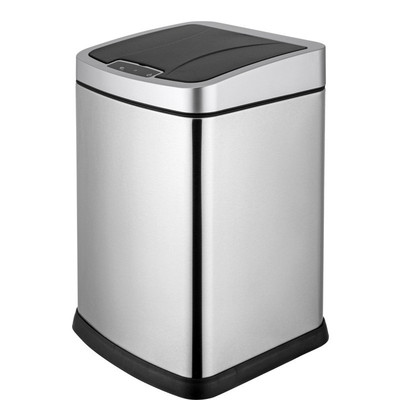 gaok不锈钢感应式垃圾桶创意家用客厅卫生间智能电自动垃圾桶6628