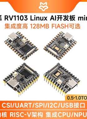 幸狐 Luckfox Pico Mini  RV1103微型Linux开发板 0.5TOPS AI算力