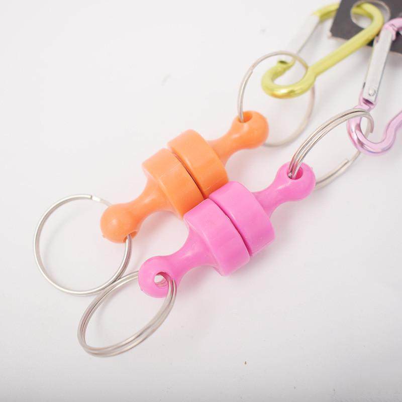 磁力扣登山扣防丢钓鱼用品户外套装用品每板10个