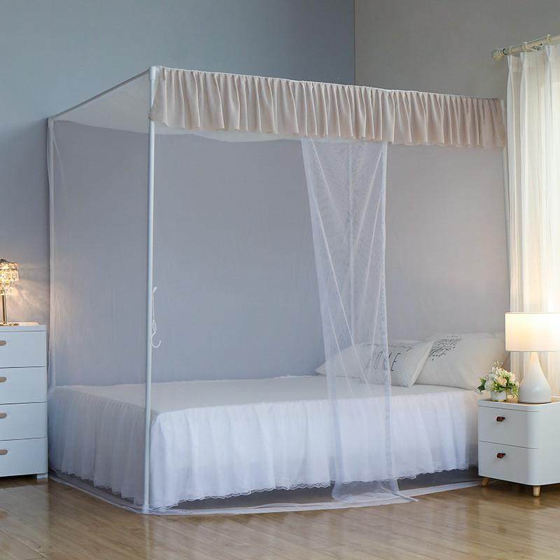 新款家用卧室靠墙蚊帐儿童单开门落地蚊帐老式出租屋新品,床上用品,蚊帐,淘宝优惠券,粉丝福利购,淘宝优惠卷