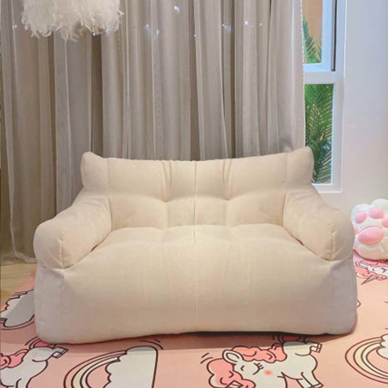 懒人沙发榻榻米卧室小户型北欧风双人少女网红可爱加厚豆袋沙发床