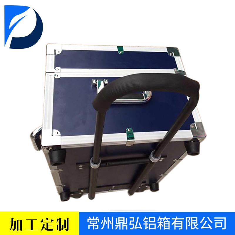 加工定制l拉杆铝合金箱防水防震拉杆箱工具箱电工摄影设备仪器箱