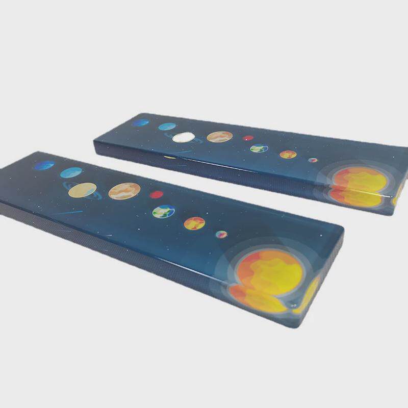 新款亚克力制品uv喷绘亚克力手托厂家定制亚克力键盘手托
