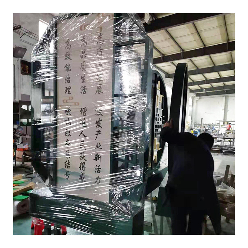 户外广告标识牌厂家主题公园指示牌不锈钢导向牌景区落地式宣传栏