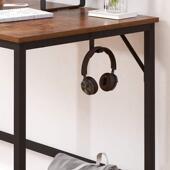 简易电脑台式 桌书桌简约租房一体桌家用卧室书房办公桌学生桌desk