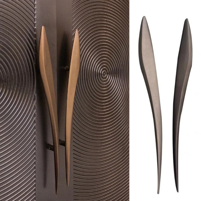 创意把手象形小鸟玻璃门拉手简约轻奢木门拉手加厚大门大门拉手