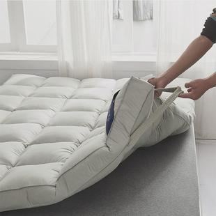 2024新款酒店羽丝绒床垫床褥学生宿舍单人超厚不塌陷180x200