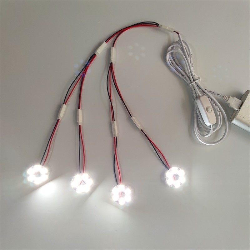 灯板多个并联照明专拍 3.7-5V光源LED灯USB供电DIY装饰灯电子灯泡